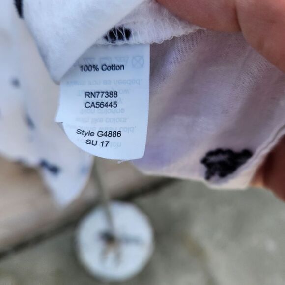Madewell Palm Trees Camp Style Shirt - Picture 3 of 6